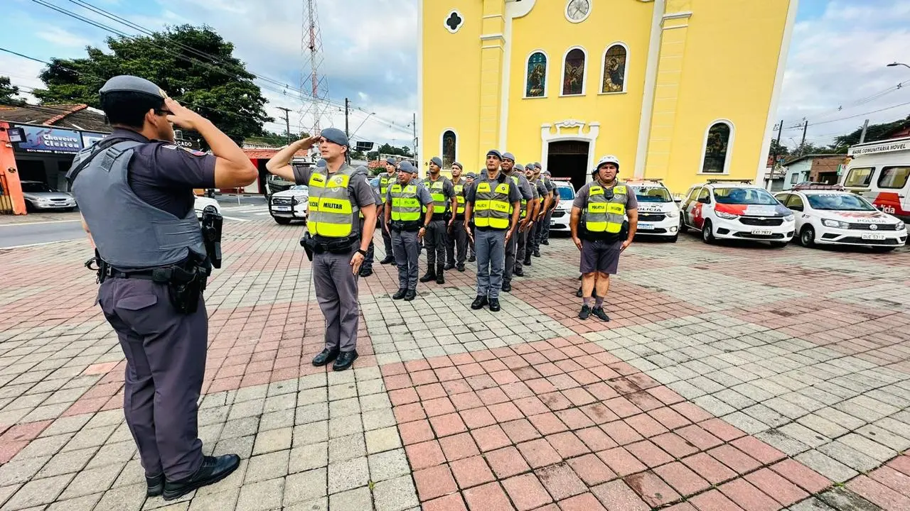 Policiais de Guararema